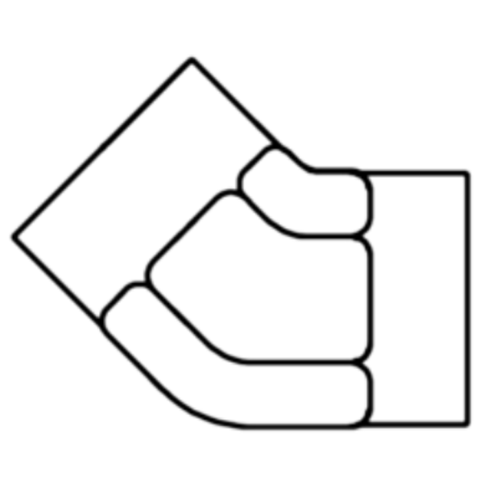 Continental Hydraulic NPF12-NPF12-45 ADAPTER STEEL