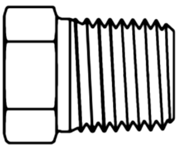 Continental Hydraulic (510) NPP20 ADAPTER STEEL NPP20