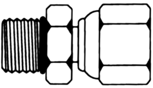 Continental Hydraulic OBM16-NSFX16 ADAPTER STEEL