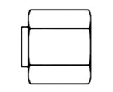 Continental Hydraulic OFC06 ADAPTER STEEL OFC06