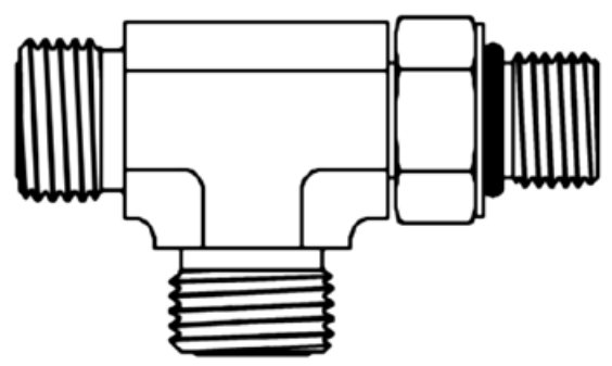 Continental Hydraulic OFM04-OBM04-OFM04 ADAPTER STEEL