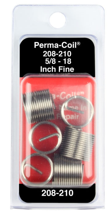 H. Paulin (680) P208-210 Papco 5/8"-18 x 0.938" Perma Thread Inserts UNF 6Pcs