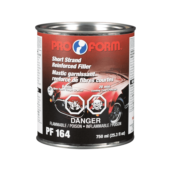 Pro Form (325) PF164 Short Strand Reinforced Filler, 750 ml (25.3 fl oz)