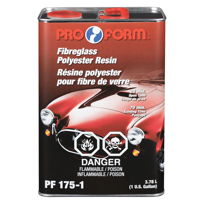 Pro Form (325) PF175 Fiberglass Polyester Resin, 946 ml (U.S. Quart)