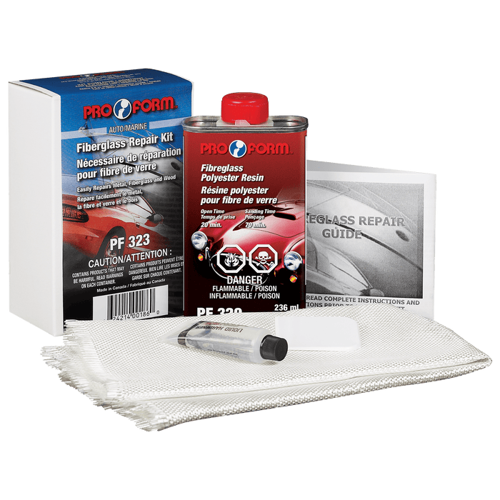 Pro Form PF323 FIBERGLASS REPAIR KIT, 236 ml (8 fl oz)