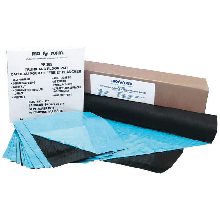 Pro Form (325) PF366 Sound Deadening Sheets, 2 sheets of 73.66 cm x 81.26 cm (29" x 32")