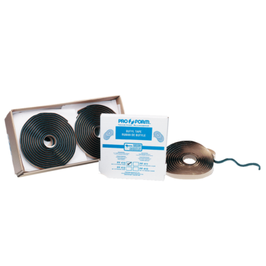 Pro Form (325) PF412 Butyl Tape (INDIVIDUALLY BOXED), 9mm x 4.5m (3/8" x 15') Round