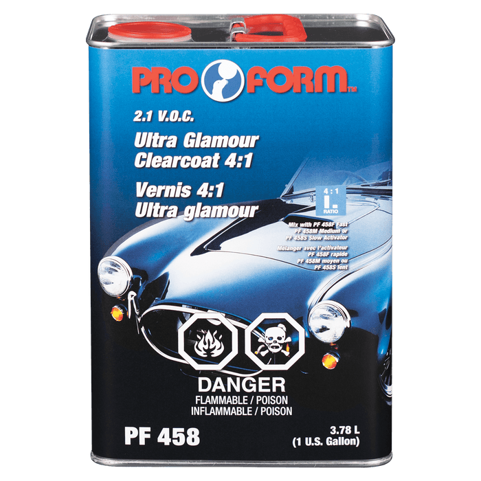 Pro Form PF458 Ultra Glamour Clearcoat 4:1, 3.78 Litres (U.S. Gallon)