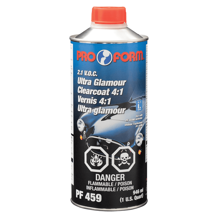Pro Form (325) PF459 Ultra Glamour Clearcoat 4:1, 946 ml (U.S. Quart)