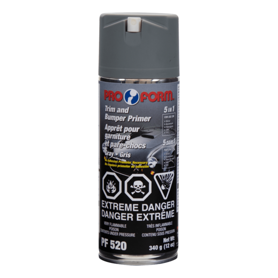 Pro Form PF520 Trim and Bumper Primer 5 IN 1™ (GRAY), 340 g (12 oz) Aerosol