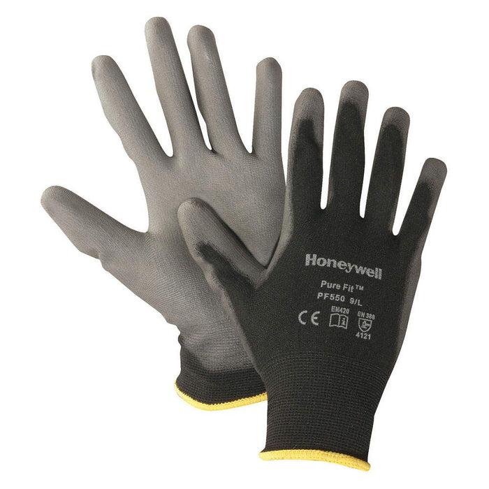 North Safety (399) PF550-M 13 Nylon Black Polyurethane Palm Dark Grey