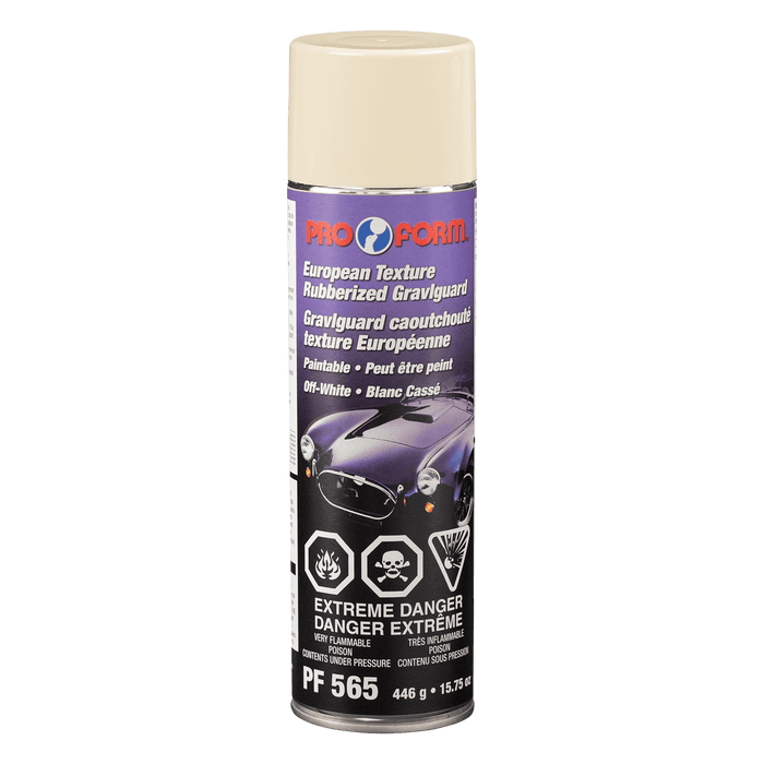 Pro Form PF565 European Texture Rubberized Gravlguard (OFF-WHITE), 446 g (15.75 oz) Aerosol
