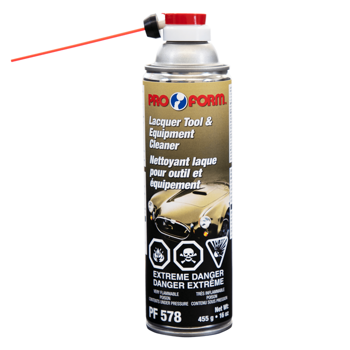 Pro Form (325) PF578 Lacquer Tool & Equipment Cleaner, 455 g (16 oz) Aerosol