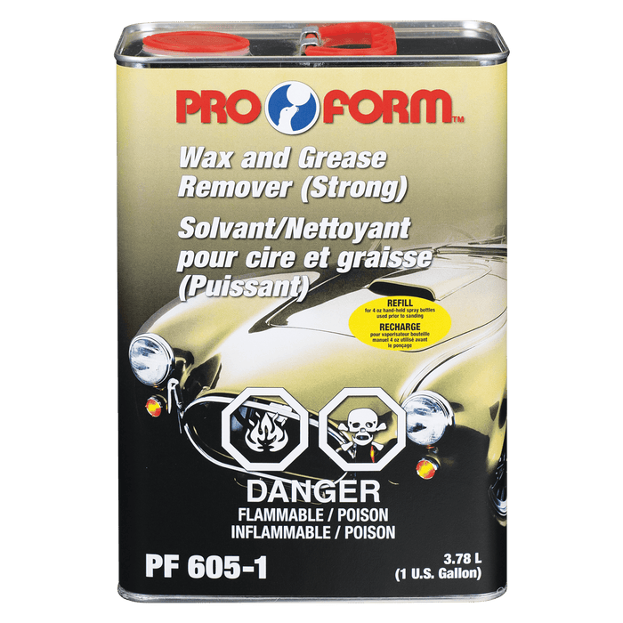Pro Form (325) PF605-1 Wax and Grease Remover (Strong) (Refill for hand-held spray bottles), 3.78 Litres (U.S. Gallon)