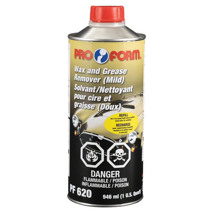 Pro Form (325) PF620 Wax and Grease Remover (Mild) (Refill for hand-held spray bottles), 946 ml (U.S. Quart)