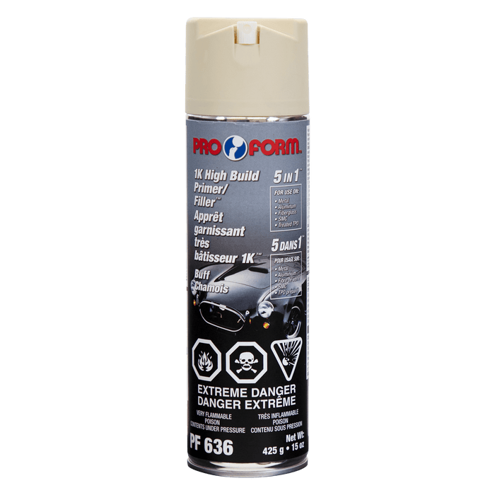 Pro Form PF636 1K High Build Primer / Filler™ 5 IN 1™ ( BUFF), 425 g (15 oz) Aerosol