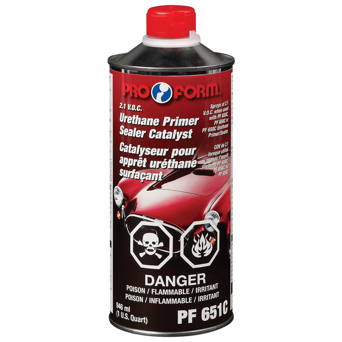 Pro Form (325) PF651C 2K Urethane Primer Surfacer Catalyst, 946 ml (U.S. Quart)