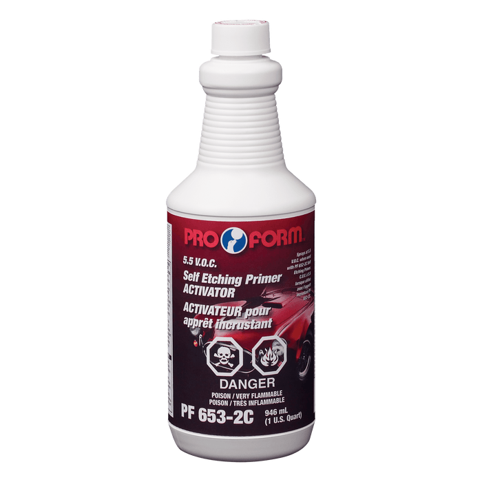 Pro Form PF653-2C Self Etching Chromate Free Primer ACTIVATOR, 946 ml (U.S. Quart)