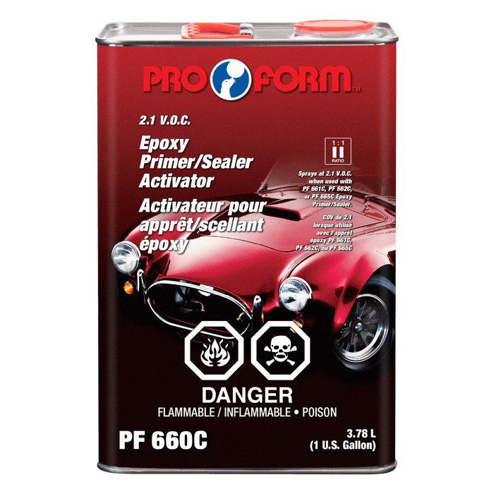 Pro Form (325) PF660C 2K Epoxy Primer/Sealer Catalyst, 3.78 Litres (U.S. Gallon)