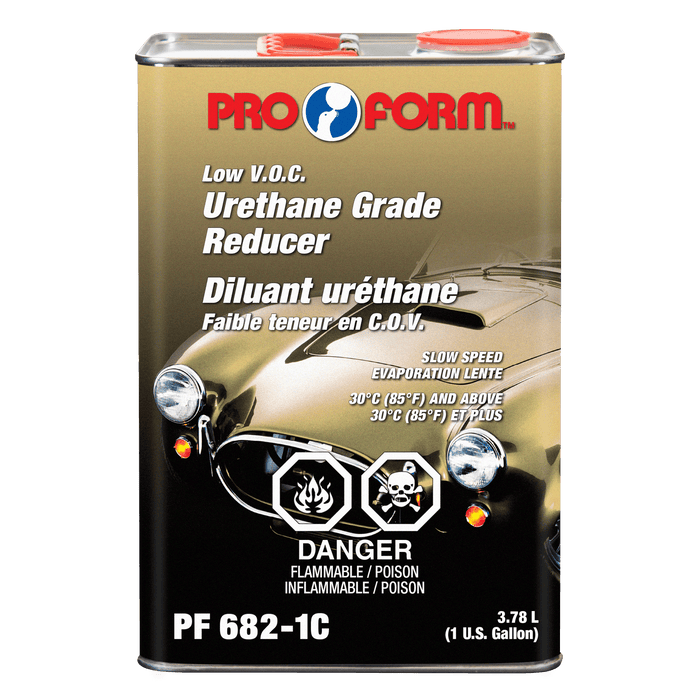 Pro Form (325) PF682-1C Urethane Grade Reducer (SLOW) LOW VOC, 3.78 Litres (U.S. Gallon)