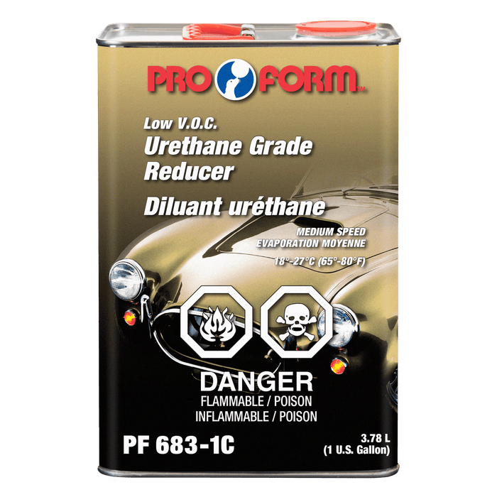 Pro Form (325) PF683-1C Urethane Grade Reducer (MEDIUM) LOW VOC, 3.78 Litres (U.S. Gallon)