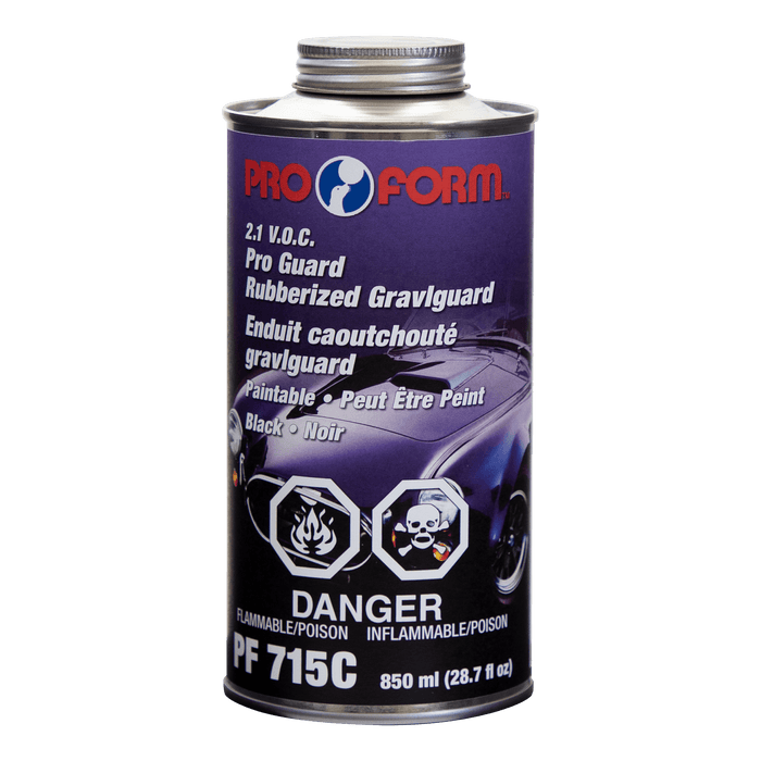 Pro Form PF715C Pro Guard Rubberized Gravlguard (BLACK), 850 ml (28.7 fl oz)