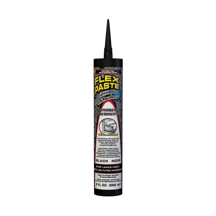 Flex Seal (239) PFSBLKC10 BLACK, 9 fl oz. (266 mL) Flex Paste Super Thick Waterproof Paste
