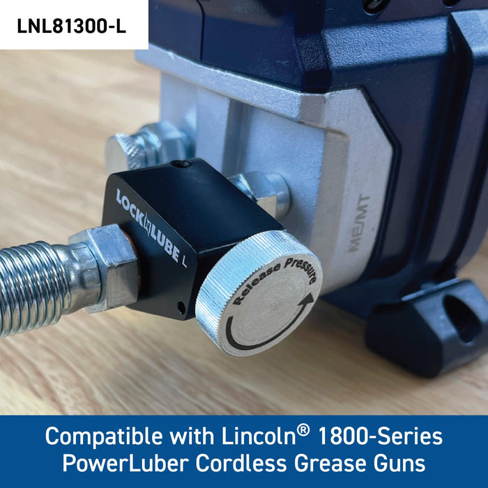 LockNLube (922) LNL81300-L Pressure Return Valve For Lincoln® Cordless Grease Guns
