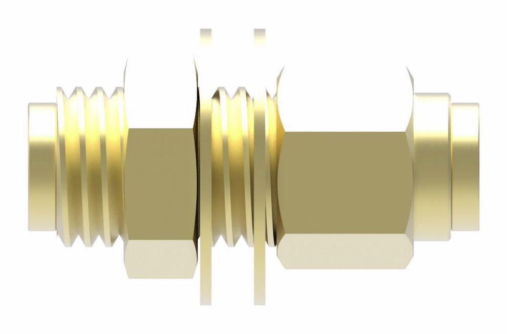 WHD (129) 1874X10X10 AIR BRAKE QC 5/8 TUBE BULKHEAD UNION