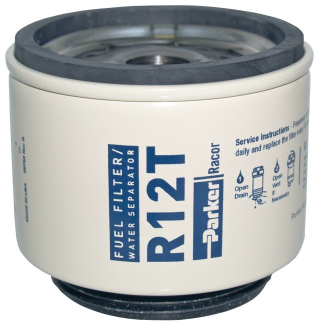 Racor (404) R12T Racor Spin-On Elements, 3"Dia