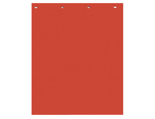Buyers Products (577) RC30PPR Super Durable Red Polymer Mudflap 24(W)x30(H) Inch, Single