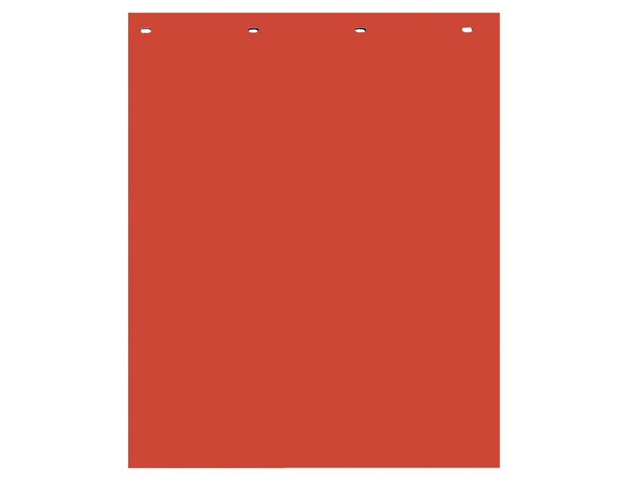 Buyers Products (577) RC30PPR Super Durable Red Polymer Mudflap 24(W)x30(H) Inch, Single