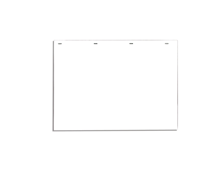 Buyers Products RC36PPW Super Durable White Polymer Mudflap 24(W)x36(H) Inch, Single