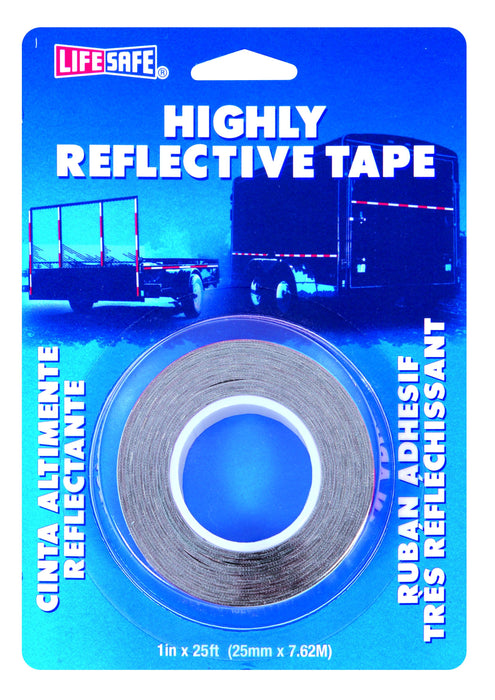 Incom Manufacturing Inc RE1125 RED/SILVER 1IN X 25FT