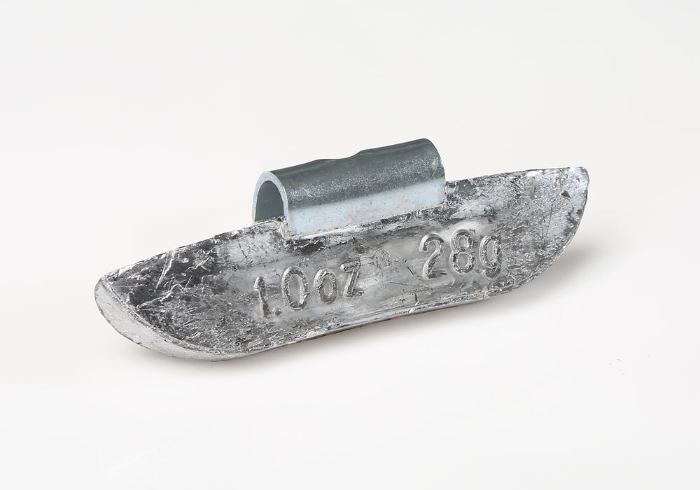 Plombco (750) REG-3.75 3.75 oz REG style lead clip-on weight, Box of 25