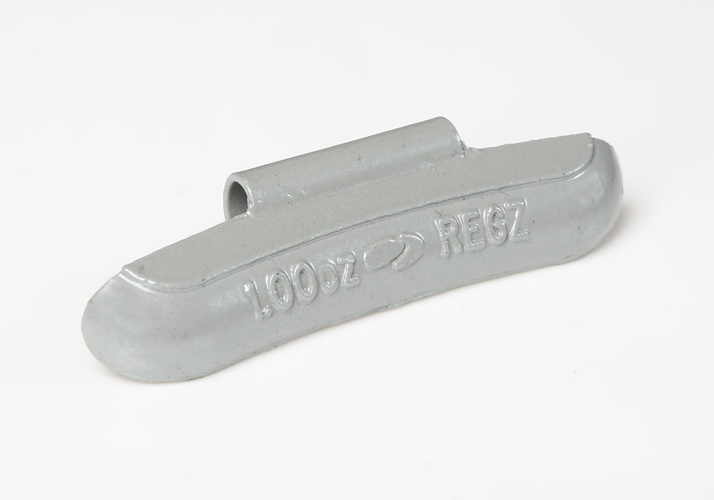 Plombco (750) REGZS-1.25 REGZS Style - Coated Zinc Clip-On Wheel Weights - 1.25 oz , Box of 25