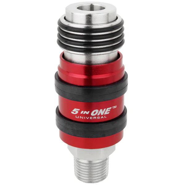 Milton S-1753 SAFETY EXHAUST COUPLER, 1/4IN BODY, 3/8IN FNPT