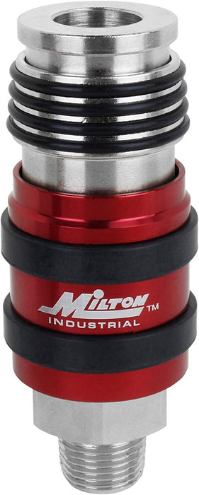 Milton S-1759 Milton 3/8" Safety Exhaust Coupler, 3/8" Mnpt