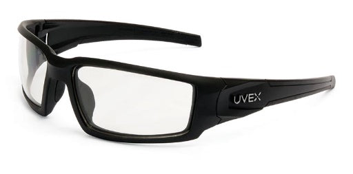 North Safety (399) S2940HS UVEX HYPERSHOCK BLK FRM CLR HS LENS