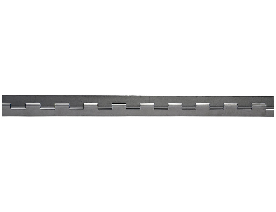 Buyers Products (577) S48 Steel Continuous Hinge .075 x 72 Inch Long with 1/4 Pin and 2.0 Open Width
