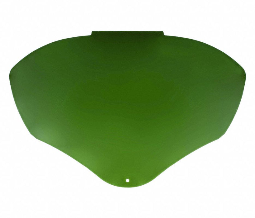 North Safety (399) S8565 Honeywell Bionic® Green Shade 5 Uncoated Polycarbonate Faceshield
