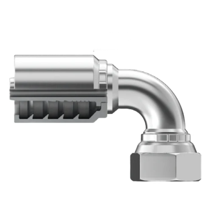 Continental Hydraulic SG-JCFX90L-0606 FITTING ULTRA-CRIMP 1-PC