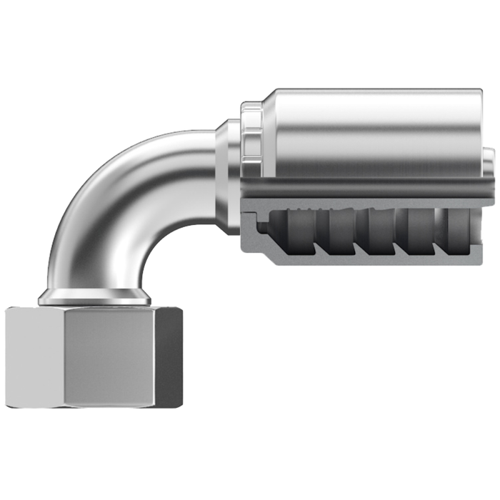 Continental Hydraulic SG-OFFX90-0606 FITTING ULTRA-CRIMP 1-PC