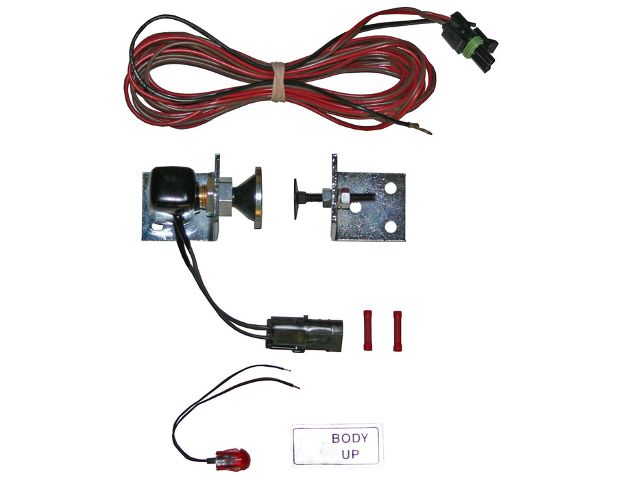 BUYERS PRODUCTS SK10 Buyers Products Dump Body-Up Indicator Kit mounts to the frame of your vehicle to notify you when dump body is raised.