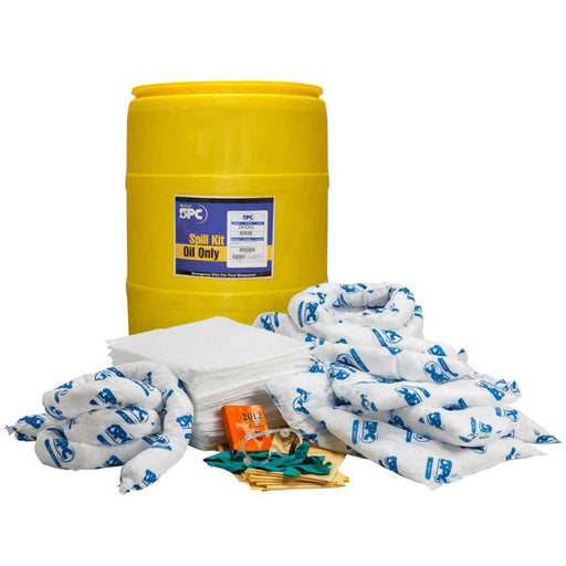 Brady SKO-55 55-Gallon Drum Spill Control Kit - Oil Only Application