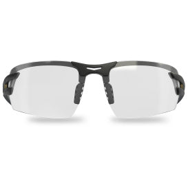 Edge Eyewear (137) SL111VS Salita Black Frame Clear Vapor Shield Lenses