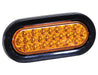Buyers Products SL65AO 6 Inch Amber Oval Recessed Strobe Light With 24 LED