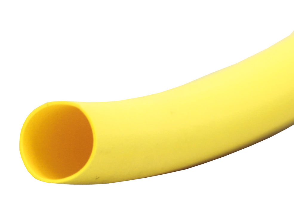 Tectran SS04-07-6 HEAT SHRINK TUBING SW-YELLOW-12-10 GAUGE - 6" LENGTH (6 PC)