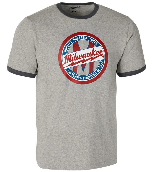 Milwaukee (366) SS1924G-XL Milwaukee 1924 WORK SHIRT GRAY XL