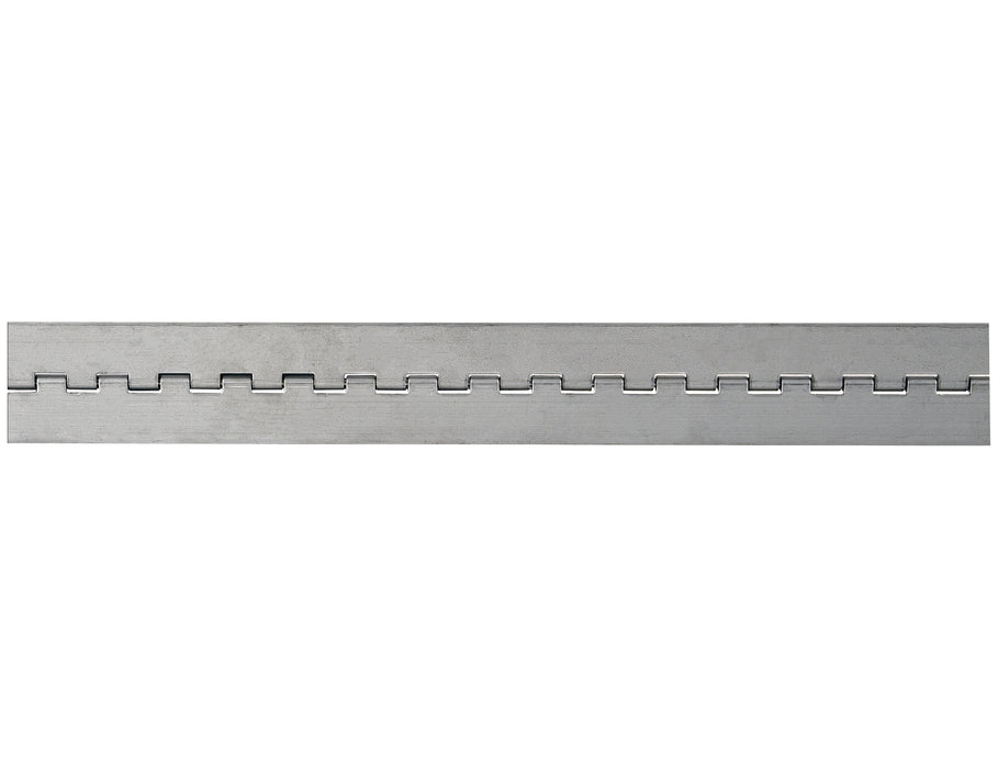 Buyers Products (577) SS16 Stainless Continuous Hinge .075 x 72 Inch Long with 1/4 Pin and 2.5 Open Width